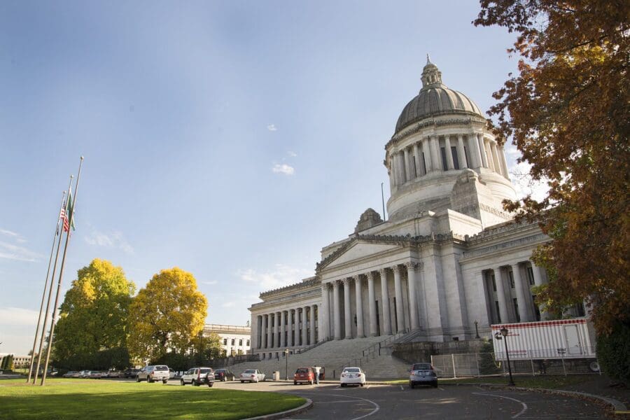 Washington state capitol building in Olympia