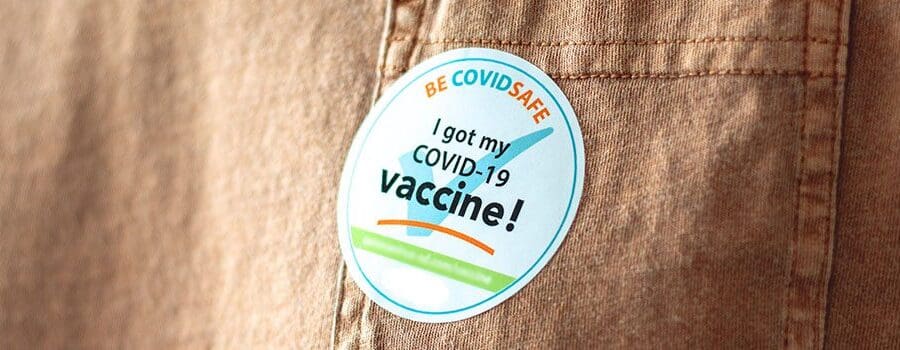 COVID-19 sticker