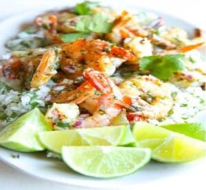 Shrimp Salsa Verde